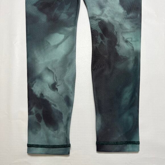 Athleta Elation Printed 7/8 Tight SIZE XXS Marine Green Tie Dye Leggings - Picture 10 of 10